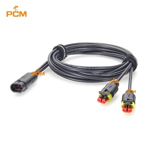 Cabo Divisor em Y Tyco AMP Superseal de 2 Pinos Macho para Fêmea IP67 282104-1 282080-1 para Veículos, Caminhões, Vans, RVs e Luzes de Trabalho LED/Fog - Product Image 4