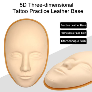 5D tatuaje práctica máscara principiante conjunto silicona Artificial piel humana ceja labio delineador <span class=keywords><strong>de</strong></span> ojos práctica piel humana con Base - Product Image 2