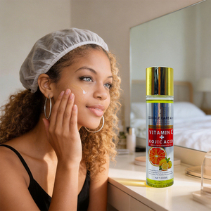 Aceite Facial y Corporal con Vitamina C y Ácido Kójico, Natural y Orgánico, Blanqueador, Hidratante, Antienvejecimiento, <span class=keywords><strong>para</strong></span> Piel Seca, 200 ml, Venta al por Mayor - Product Image 3