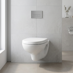 Nouvelle commode sanitaire: WC muraux en céramique de style européen Toilettes de salle de bain combinées, qualité d'exportation au prix le plus bas - Product Image 1