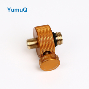 YumuQ Stainless Steel + Copper <strong>Camping</strong> <strong>Gas</strong> Refill Adapter Filling Butane <strong>Canister</strong> for Outdoor Hiking Equipment Propane - Product Image 3