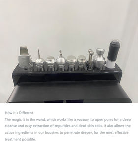 جهاز تبيض جلد الوجه للتنظيف العميق للعلاج بالأكسجين من الميكرودرمابراسيون الاحترافي لصالونات التجميل - Product Image 3