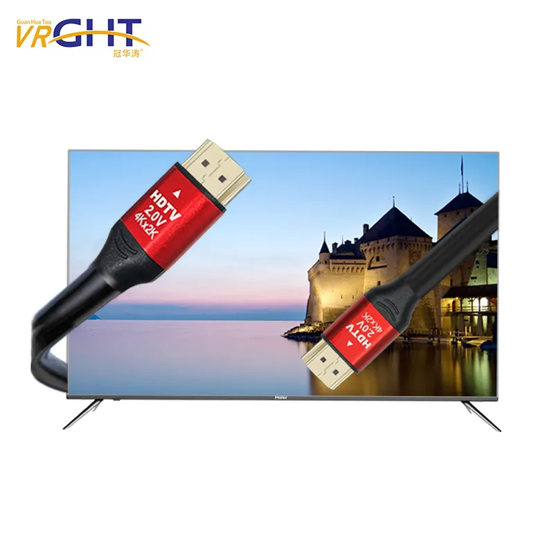 1.5m,5m, hd video cable hdtv 2.0 black cable support 4k 1080p manufacture