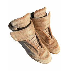 Zapatos Deportivos de Moda Unisex Mm6 Future Outfits, Botas de Piel Nobuk de Ante, Zapatos de Vestir con Cordones hasta el Tobillo Estilo <span class=keywords><strong>Kanye</strong></span> <span class=keywords><strong>West</strong></span>, Zapatillas Altas Future - Product Image 3