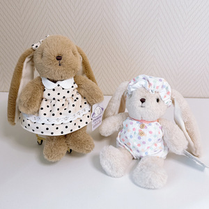 Morbido Peluche a Forma di Coniglio Cartoonesco con Orecchie Lunghe, 5-7 Anni, San Valentino, ODM, Imbottitura in Cotone PP - Product Image 4