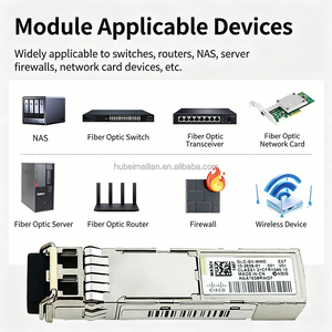 Module émetteur-récepteur Cisc QSFP-40G-SR-BD 40GBASE-SR4 QSFP avec connecteur MPO, classe entreprise, LAN filaire, neuf et original - Product Image 3
