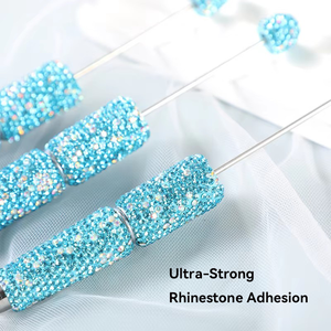 Bolígrafos moldeables con diamantes brillantes, bolígrafos elegantes con diamantes de imitación completos para cuentas, diario bonito para mujeres, bolígrafos ostentosos divertidos, regalos de <span class=keywords><strong>boda</strong></span> para niñas - Product Image 3