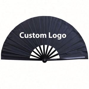 Rave <b>Large</b> Personalized Plastic Black Clack <b>Fans</b> Custom 13INCH - Product Image 3