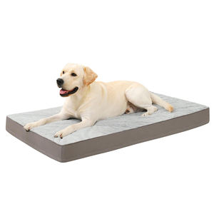 Estera de cama de espuma para mascotas, caja de huevos personalizada de fábrica, camas ortopédicas impermeables para perros con cubierta lavable extraíble para perros extra grandes - Product Image 1