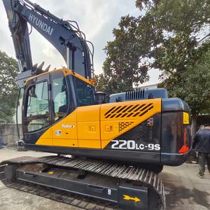Excavadora Usada Hyundai 220lc-9s de 22 Toneladas, Motor de 125kw, Capacidad de Cucharón de 1m, Bomba de Engranajes PLC, Caja de Engranajes, Rodamientos - Product Image 1