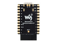 Papan Pengembangan ESP32-C5 Mini Dual-band Wi-Fi 6, Prosesor Single-core 240MHz, Modul Seri ESP32-C5-MINI-1 Terpasang