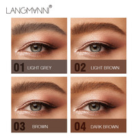 Warna Alami Kosmetik Makeup Alis Gel Pensil Tahan Air Tahan Keringat Alis Balm Pena Label Pribadi