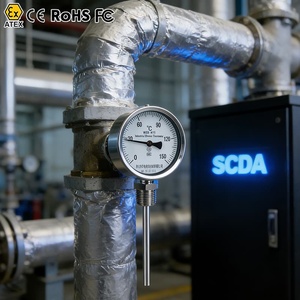 Termómetro Bimetálico con Indicador de Temperatura para Uso Industrial, Termómetro de Dial, Termómetro <span class=keywords><strong>Digital</strong></span> Acurite con Sonda - Product Image 1