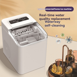 Venta caliente portátil comercial máquina para hacer cubitos de hielo automática eléctrica pequeña máquina de hielo para uso doméstico - Product Image 1