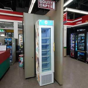Meisda sd105b 105L dọc sâu thẳng đứng thương mại Ice Cream hiển thị tủ đông với cửa kính duy nhất - Product Image 5