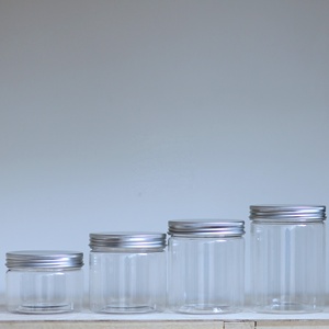 Small & Big Plastic Wide Mouth Food Containers Storage Jar
