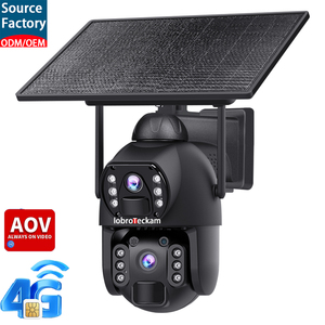กล้อง PTZ 4G แบบเลนส์คู่ บันทึกภาพตลอดวัน รองรับซิมนาโน IP65 แผงโซลาร์เซลล์ 8W ภาพสีกลางคืนคมชัด ใช้พลังงานแสงอาทิตย์ ทำงานต่อเนื่อง - Product Image 1