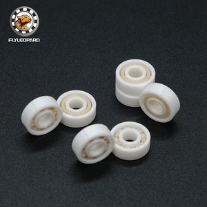 Roulements à billes miniatures en céramique Flyleopard Mr694 4x11x4mm en zircone, conception ouverte entièrement céramique, faible bruit, haute fluidité, isolation - Product Image 4