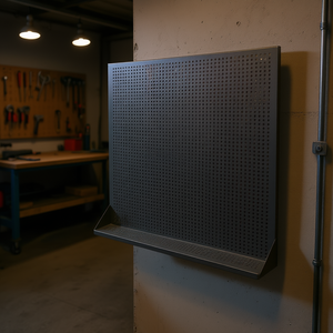 ชั้นวางของติดผนังแบบ Pegboard รุ่น FG 129 GR1 สำหรับจัดเก็บเครื่องมือในโรงงาน - Product Image 3