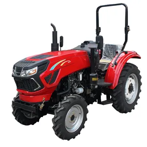 Diskon peralatan mesin pertanian Jerry 60 hp 70 hp 80 hp 4x4 traktor kecil traktor pertanian mini