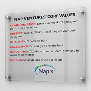 Panneau mural suspendu en <span class=keywords><strong>plexiglas</strong></span> pour salle de conférence flottante personnalisée avec logo en acrylique pour bureau d'affaires - Product Image 6