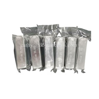 Lingot d'indium de haute pureté 99,995 % 99,999 % (In) Métal pour soudure Revêtement semi-conducteur Croissance de cristal