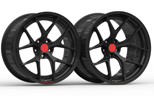 Jantes en alliage d'aluminium forgé GS Deep Concave, noir brillant, 5x120, 17-23 pouces, pour voitures particulières <span class=keywords><strong>Corvette</strong></span> C7 C8, garantie <span class=keywords><strong>5</strong></span> ans - Product Image 2