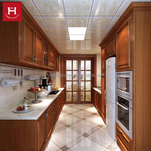 HAPPY HOUSES, charnières à fermeture douce <span class=keywords><strong>de</strong></span> luxe, armoire en bois, chêne rouge, shaker, fabrication d'armoires <span class=keywords><strong>de</strong></span> cuisine personnalisées, ensemble <span class=keywords><strong>de</strong></span> vente en gros, usine - Product Image 1