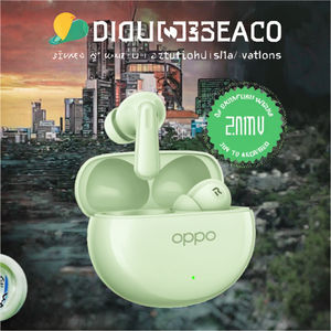 Écouteurs intra-auriculaires sans fil OPPO <span class=keywords><strong>Enco</strong></span> <span class=keywords><strong>Air</strong></span> 4 avec réduction active du bruit, Bluetooth 5.4, autonomie de 43h et indicateur LED - Product Image 3