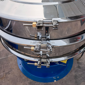 Machine à tamiser circulaire vibrante motorisée en acier inoxydable de haute qualité pour tamiser la farine et la poudre - Product Image 4