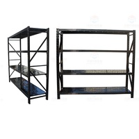Étagère à fils d'acier à 4 niveaux et rayonnage à navette JZA, capacité de charge de 1000 kg, résistant aux intempéries, antirouille, durable, pour stockage en entrepôt