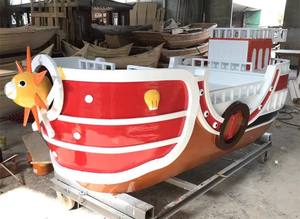 Décoration <span class=keywords><strong>de</strong></span> centre commercial vintage, modèle <span class=keywords><strong>de</strong></span> <span class=keywords><strong>bateau</strong></span> pirate en bois <span class=keywords><strong>de</strong></span> grande taille <span class=keywords><strong>de</strong></span> 2 m pour ornement <span class=keywords><strong>de</strong></span> restaurant - Product Image 6