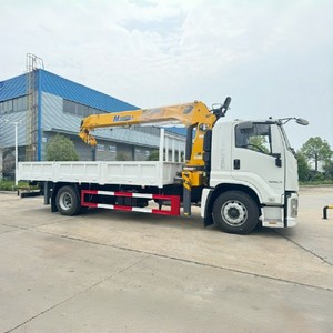 Camión Grúa ISUZU GIGA de Marca Líder en China, 4x2, 8 Toneladas, con Pluma Telescópica, en Venta - Product Image 3