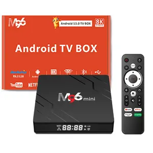Android 13 Smart TV Box M96-Mini  4GB RAM AND 32GB STORAGE, TV