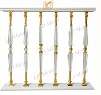 Vente en gros de balustres d'escalier en aluminium et magnésium, décoratifs, modernes et luxueux, pour la maison, l'intérieur et les balcons.
