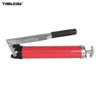 Pistola de Grasa Manual de Grado Industrial de Alta Presión, Fácil de Operar, Diseño de Doble Barril, Herramienta de Lubricación Manual