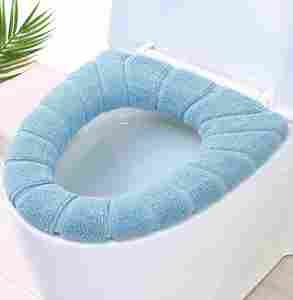 I-0239 Toilet Seat Cover Warm Soft Acrylic Washable <b>Mat</b> Home Decor Closestool <b>Mat</b> Seat Case Toilet Lid Cover Accessories - Product Image 2