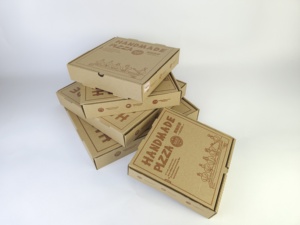 Cajas de Pizza Corrugadas de Grado Alimenticio, Reciclables, Impresas Personalizadas para Restaurantes y Comida para Llevar - Product Image 3