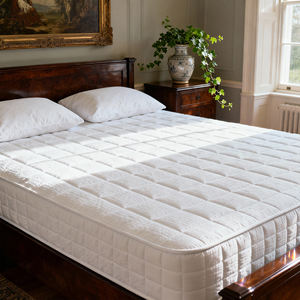 Materasso <span class=keywords><strong>Matrimoniale</strong></span> Arrotolabile Ortopedico a 7 Zone con Molle Insacchettate e Memory Foam per Ospiti, <span class=keywords><strong>Letto</strong></span> Singolo - Product Image 1