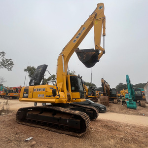 รถขุดตีนตะขาบ Komatsu PC220-8 มือสองสำหรับขาย รถขุดไฮดรอลิก 22 ตัน สำหรับงานเหมือง - Product Image 3