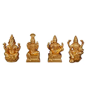 Figurines Resin Candle Holder Mangalore Ganesh Beedi Sknada Laxmi