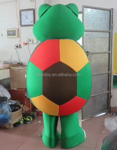 कवक मजेदार हरे कछुए टोरेटो कार्टून शुभंकर पोशाक - Product Image 6