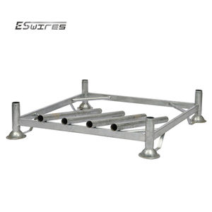 חומר ציפוי אבקת טיפול מחסן אחסון נייד אריזה מתלה תיק גדול - Product Image 5