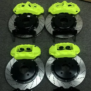 ICOOH Racing 4/6 Pot Brake Calipers Disc Brakes System Pads Line Full Sets For Mercedes Benz W203 W205 W211