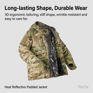 Giacca Invernale Unisex Renya M65 American Tactical, Impermeabile, Traspirante, in Poliestere Mimetico, Antivento e Termica - Product Image 2