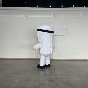 Şişme Suudi Arabistan Yetişkin Maskot Kostümü Arap Müslüman Parti Maskot Kostümü Umman Arap Adam Maskot Kostümü Çizgi Film Karakteri - Product Image 4