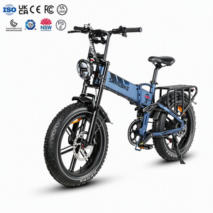 RS-A02 Bicicletta <span class=keywords><strong>Elettrica</strong></span> <span class=keywords><strong>Pieghevole</strong></span> da Montagna con Pneumatici Larghi, Batteria Integrata 48V 15Ah, Sospensioni, 20 Pollici, Velocità Massima 25km/h - Product Image 1