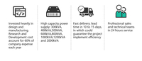 Goodland — stabilisateur de tension AF10 2kva monophasé, fréquence variable AC, alimentation électrique, régulateur de tension