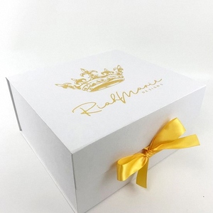 Caja <span class=keywords><strong>de</strong></span> Regalo Ecológica Plegable Jinbar - <span class=keywords><strong>Cartón</strong></span> Impreso Personalizado con Cierre Magnético y Cinta <span class=keywords><strong>para</strong></span> Cosméticos y Joyería - Product Image 2