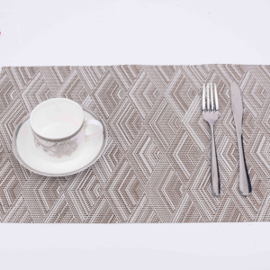 Tapete de mesa clásico de PVC antiescaldado al por mayor, posavasos lavable impermeable, Mantel Individual de PU para comedor de piel sintética - Product Image 1